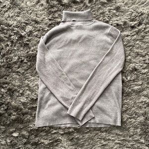 Sparkly Grey Turtleneck